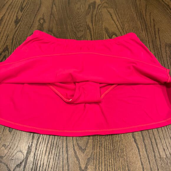 Swimsuits for All Women Solid Pink Swim Skirt Attached Brief Suit Bottom Size 18 - Picture 3 of 7